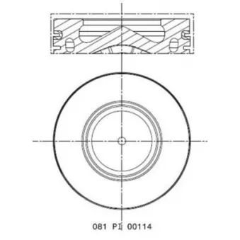 Piston MAHLE 081 PI 00114 001