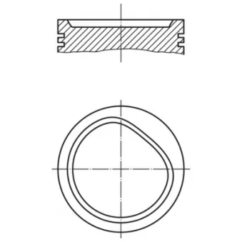 Piston MAHLE 082 72 01