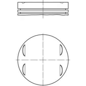 Piston MAHLE 083 13 00