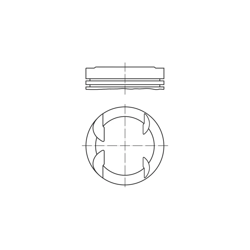 Piston MAHLE 607 79 01