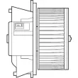 Pulseur d'air habitacle MAHLE AB 107 000P - Visuel 2