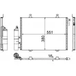 Condenseur, climatisation MAHLE AC 221 000S - Visuel 1