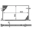 Condenseur, climatisation MAHLE AC 278 000P - Visuel 2