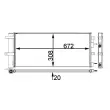 Condenseur, climatisation MAHLE AC 28 000P - Visuel 2