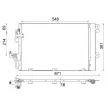 Condenseur, climatisation MAHLE AC 377 000P - Visuel 2