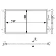 Condenseur, climatisation MAHLE AC 64 000P - Visuel 2