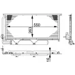 Condenseur, climatisation MAHLE AC 663 000P - Visuel 2