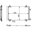 Condenseur, climatisation MAHLE AC 668 000P - Visuel 2