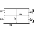 Condenseur, climatisation MAHLE AC 723 000P - Visuel 2