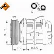 Compresseur, climatisation NRF 32038 - Visuel 1