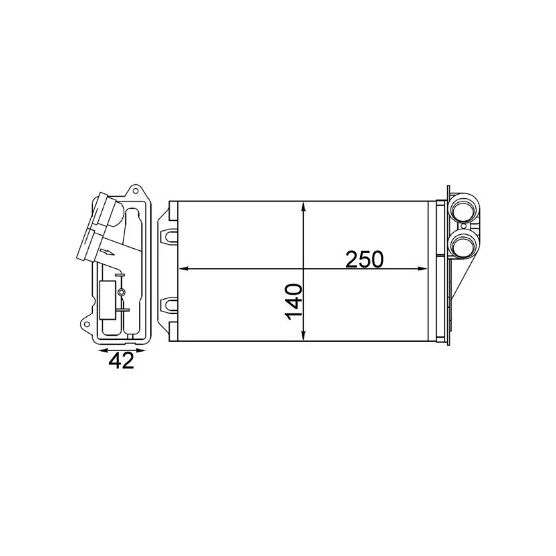 Système de chauffage MAHLE AH 245 000S