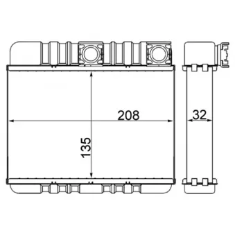 Système de chauffage MAHLE AH 87 000S