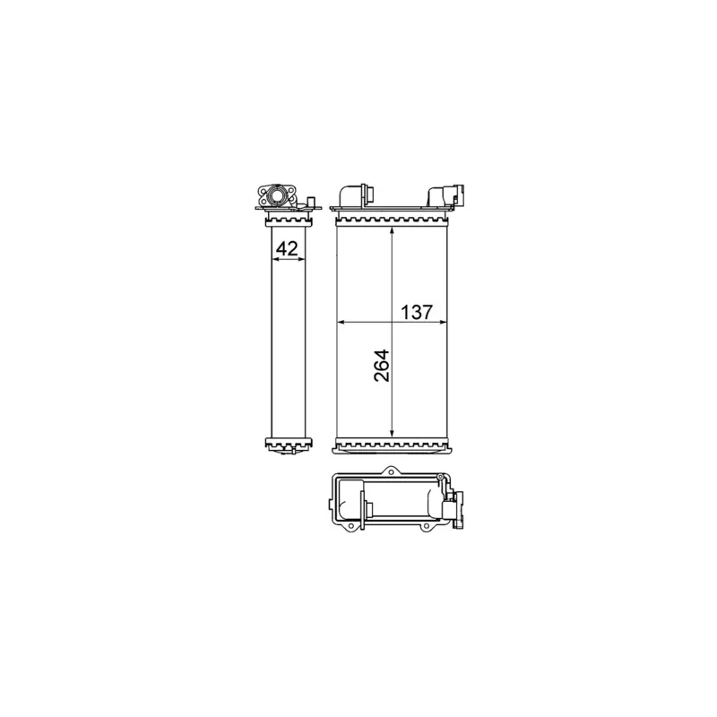 Système de chauffage MAHLE AH 94 000S