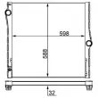 Radiateur, refroidissement du moteur MAHLE CR 1050 000S - Visuel 1