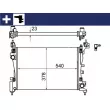 Radiateur, refroidissement du moteur MAHLE CR 1121 000S - Visuel 1