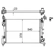 Radiateur, refroidissement du moteur MAHLE CR 1121 000S - Visuel 2