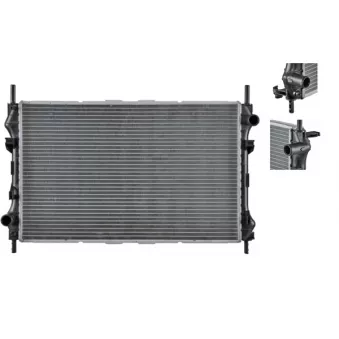 Radiateur, refroidissement du moteur MAHLE CR 1140 000S