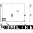 Radiateur, refroidissement du moteur MAHLE CR 1159 000P - Visuel 1