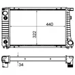 Radiateur, refroidissement du moteur MAHLE CR 117 000S - Visuel 1