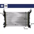 Radiateur, refroidissement du moteur MAHLE CR 1193 000S - Visuel 1