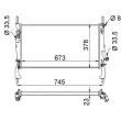 Radiateur, refroidissement du moteur MAHLE CR 1361 000S - Visuel 1