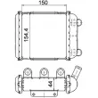 Radiateur, refroidissement du moteur MAHLE CR 1399 000P - Visuel 2