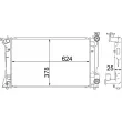 Radiateur, refroidissement du moteur MAHLE CR 1530 000S - Visuel 1