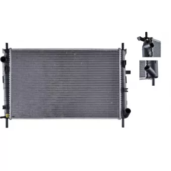 Radiateur, refroidissement du moteur MAHLE CR 154 000S