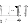 Radiateur, refroidissement du moteur MAHLE CR 2206 000P - Visuel 2