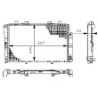 Radiateur, refroidissement du moteur MAHLE CR 246 000P - Visuel 2