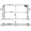 Radiateur, refroidissement du moteur MAHLE CR 320 000S - Visuel 1