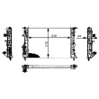 Radiateur, refroidissement du moteur MAHLE CR 449 000P - Visuel 2