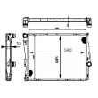 Radiateur, refroidissement du moteur MAHLE CR 455 000P - Visuel 2