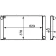 Radiateur, refroidissement du moteur MAHLE CR 577 000P - Visuel 2