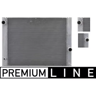 Radiateur, refroidissement du moteur MAHLE CR 580 000P