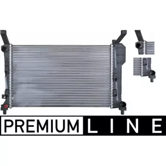 Radiateur, refroidissement du moteur MAHLE CR 660 000P