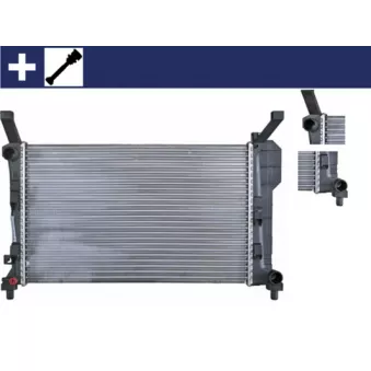 Radiateur, refroidissement du moteur MAHLE CR 660 000S