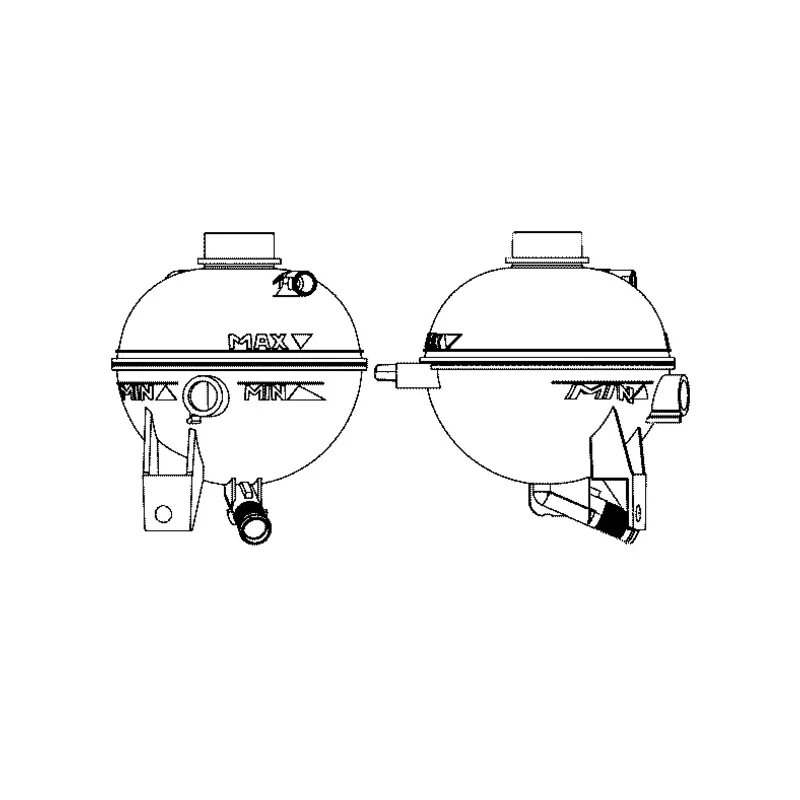 Vase d'expansion, liquide de refroidissement MAHLE CRT 13 000S