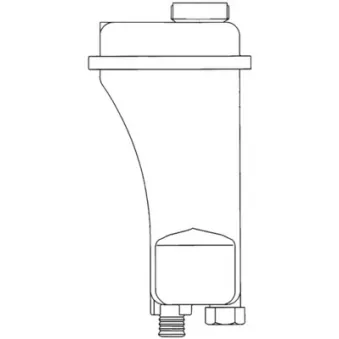 Vase d'expansion, liquide de refroidissement MAHLE