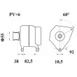 Alternateur MAHLE MG 1078 - Visuel 2