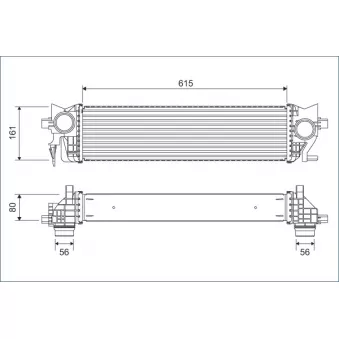 Intercooler, échangeur VALEO