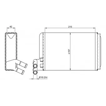 Système de chauffage NRF 58524