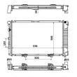 Radiateur, refroidissement du moteur NRF 58925 - Visuel 1