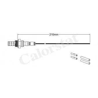 Sonde lambda CALORSTAT BY VERNET LS010223