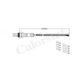 Sonde lambda CALORSTAT BY VERNET LS040041