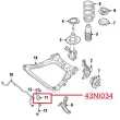 Coussinet de palier, stabilisateur RED-LINE 43NI034 - Visuel 2