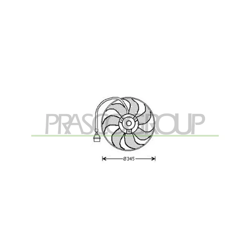 Ventilateur, refroidissement du moteur PRASCO AD016F001