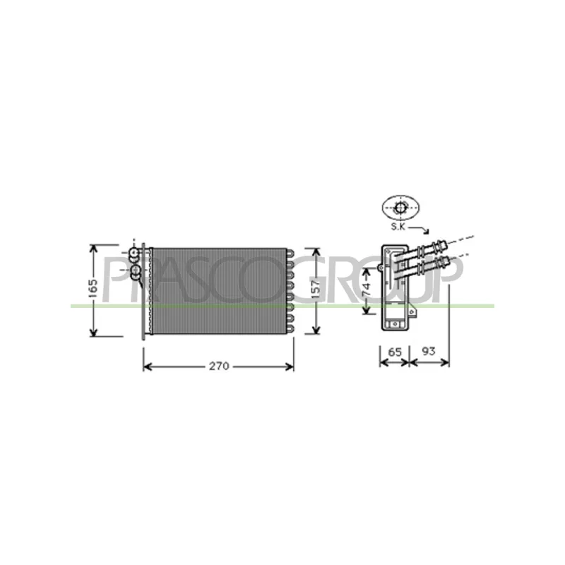 Système de chauffage PRASCO AD016H004