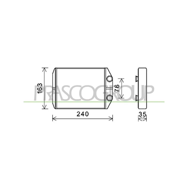 Système de chauffage PRASCO DA730H001