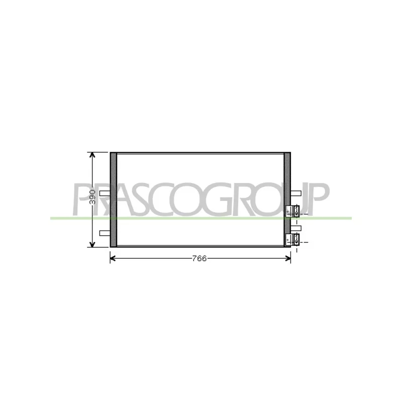 Condenseur, climatisation PRASCO FD912C001